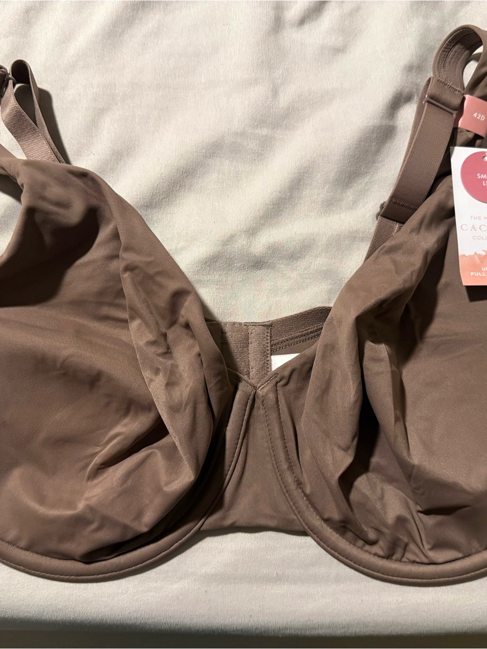 Cacique Full-Coverage Underwire Bra in Taupe Brown 42d